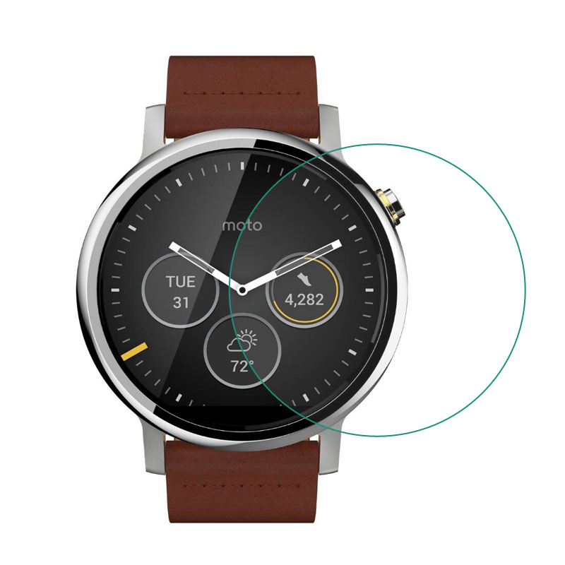 Motorola Smartwatch Accessories - Temperli Cam koruyucu film Koruma Motorola