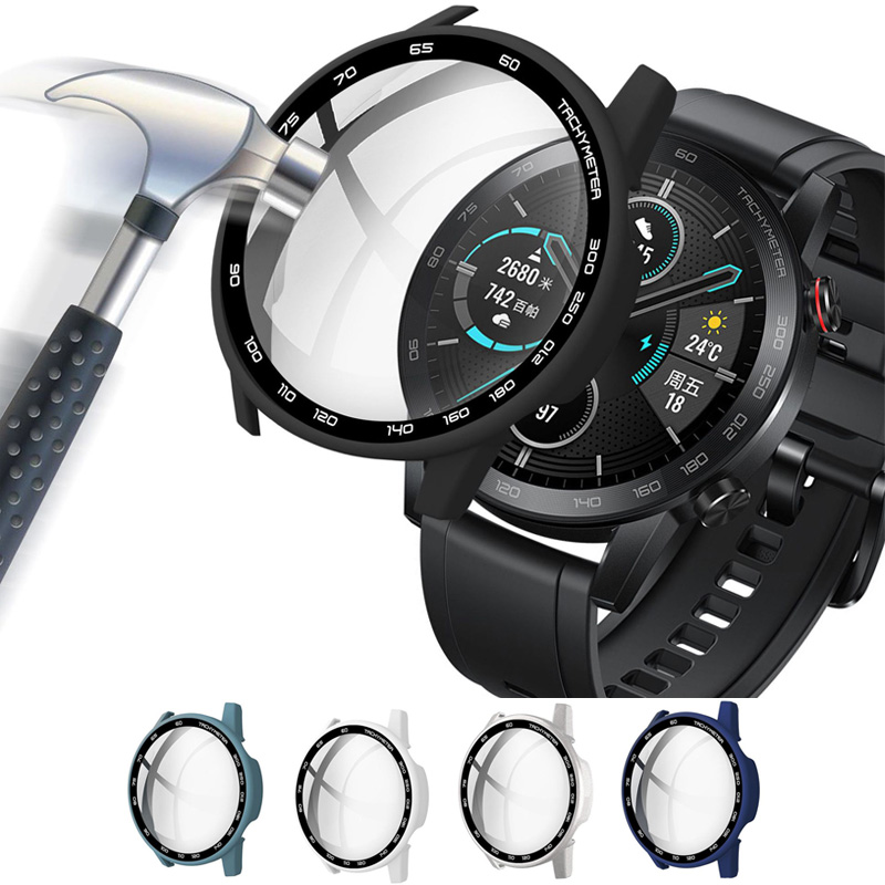 Motorola Smartwatch Accessories - Sert kenar cam ekran koruyucu kılıf