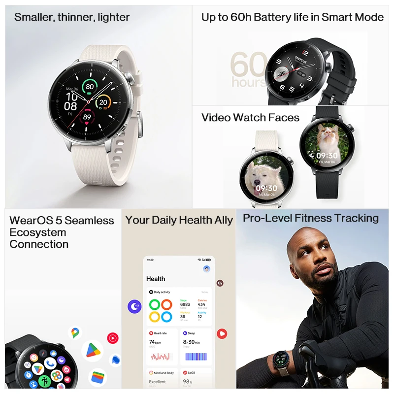 Küresel Sürüm OnePlus Watch 3  - Smartwatch X incelemesi ve fiyatı