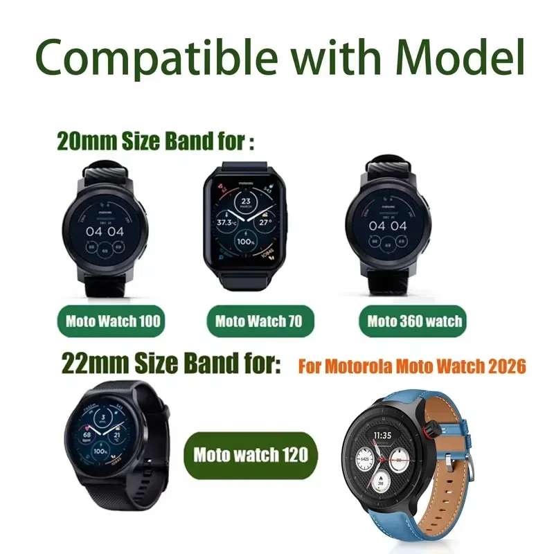 20mm 22mm Nefes Alabilen İki T - Motorola Smartwatch Accessories incelemesi ve fiyatı