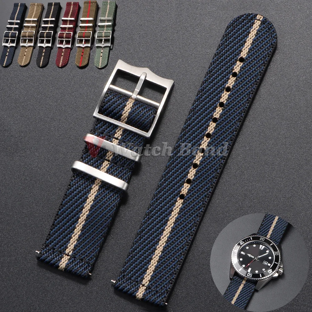 20 22mm Naylon Kayış Tudor Ome - Nylon Nato Strap incelemesi ve fiyatı