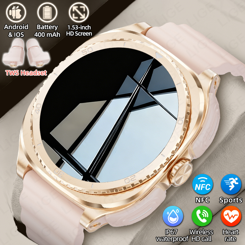 LIGE 2'si 1 Arada TWS Kulaklık - Smartwatch Headset incelemesi ve fiyatı