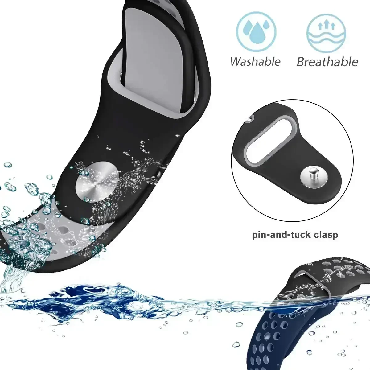 20mm 22mm Nefes Alabilen Yedek - Motorola Smartwatch Accessories incelemesi ve fiyatı